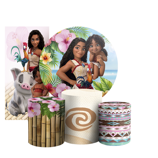 Arte Digital Painel de Festa - Moana 803810