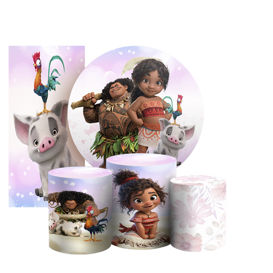 Arte Digital Painel de Festa - Moana 803814