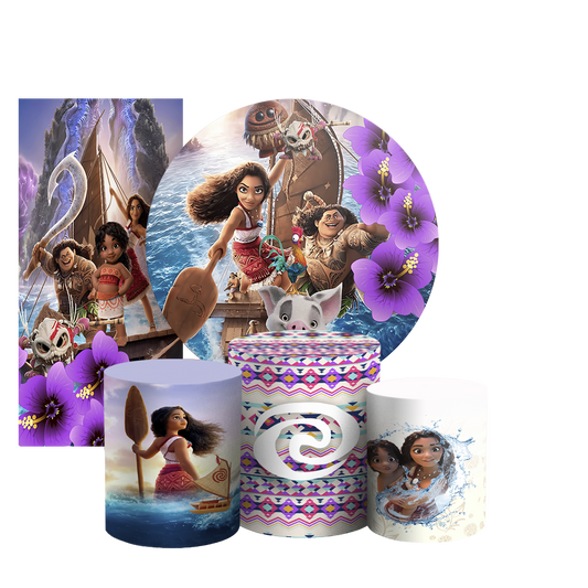 Arte Digital Painel de Festa - Moana 803815