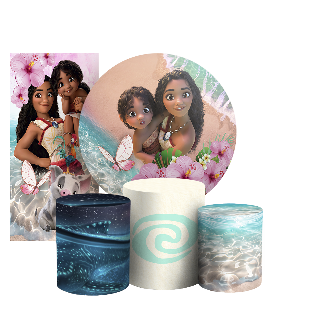 Arte Digital Painel de Festa - Moana 803818