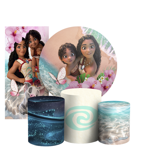 Arte Digital Painel de Festa - Moana 803818