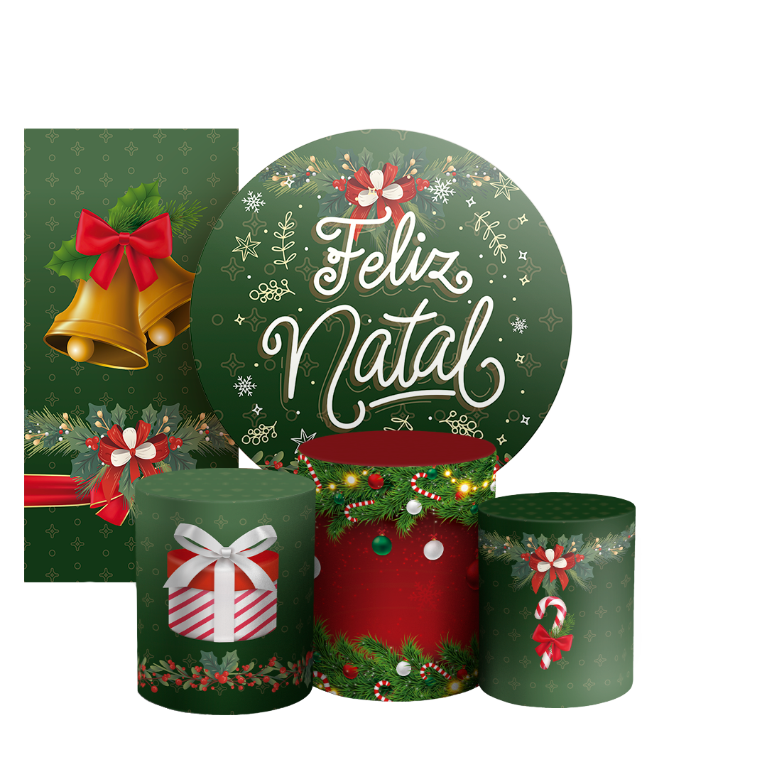Arte Digital Painel de Festa - Natal 803829