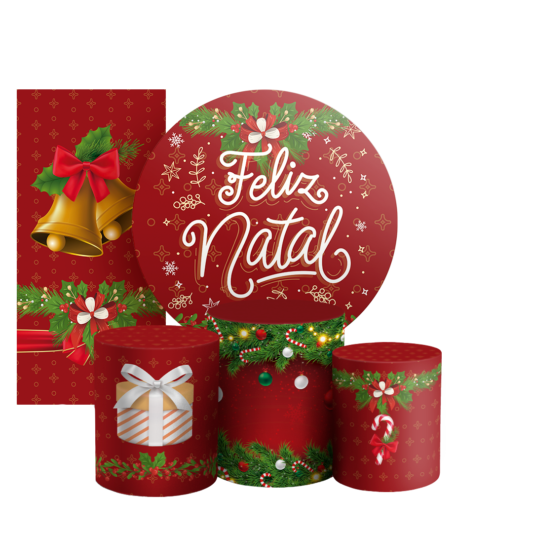 Arte Digital Painel de Festa - Natal 803831