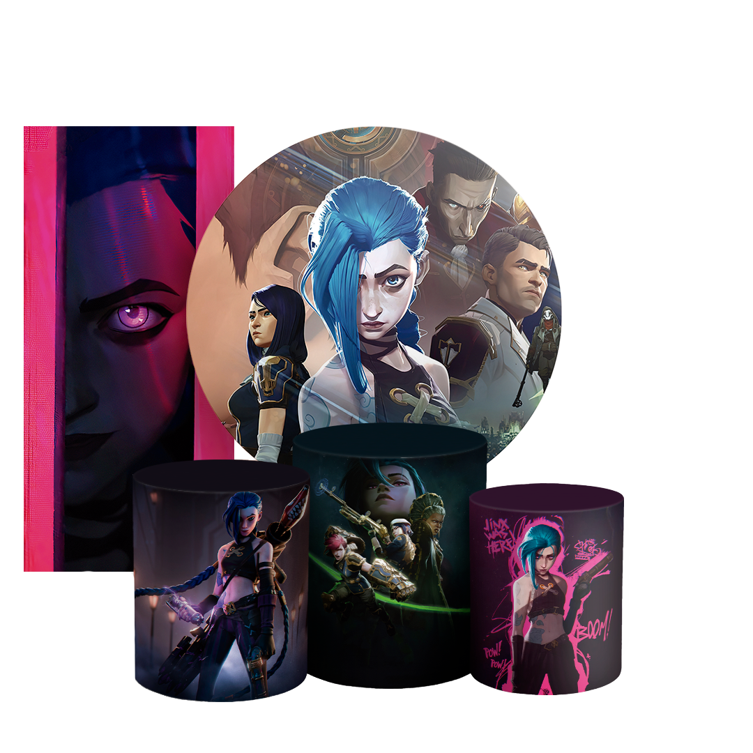 Arte Digital Painel de Festa - Arcane 803839