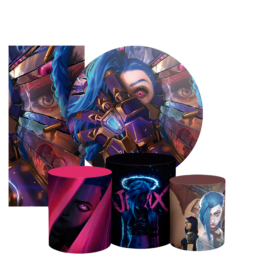 Arte Digital Painel de Festa - Arcane 803841