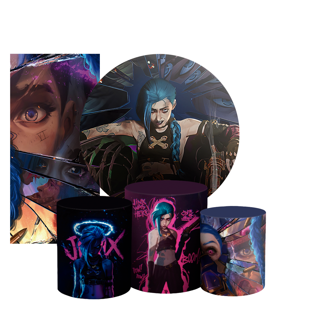 Arte Digital Painel de Festa - Arcane 803842