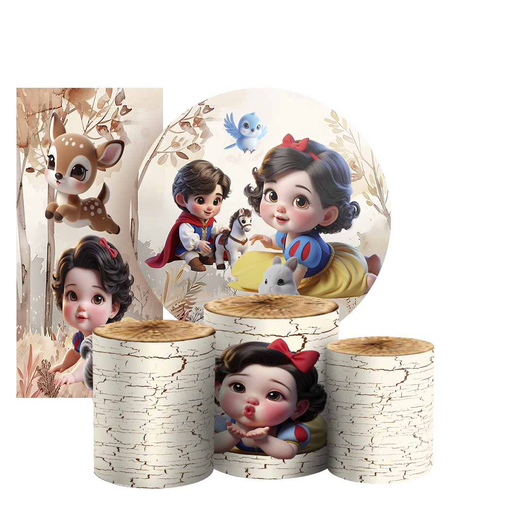 Arte Digital Painel de Festa - Branca De Neve 803862