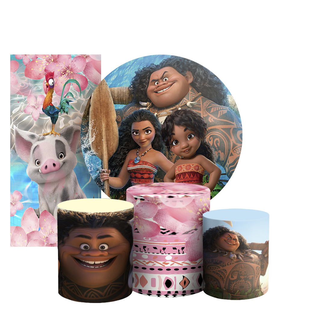 Arte Digital Painel de Festa - Moana 803864