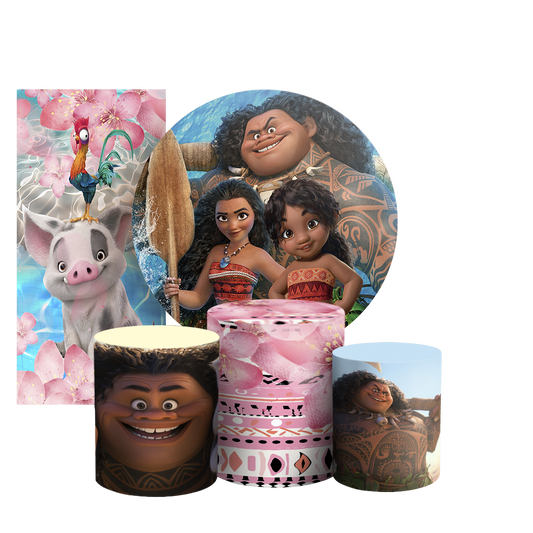 Arte Digital Painel de Festa - Moana 803864