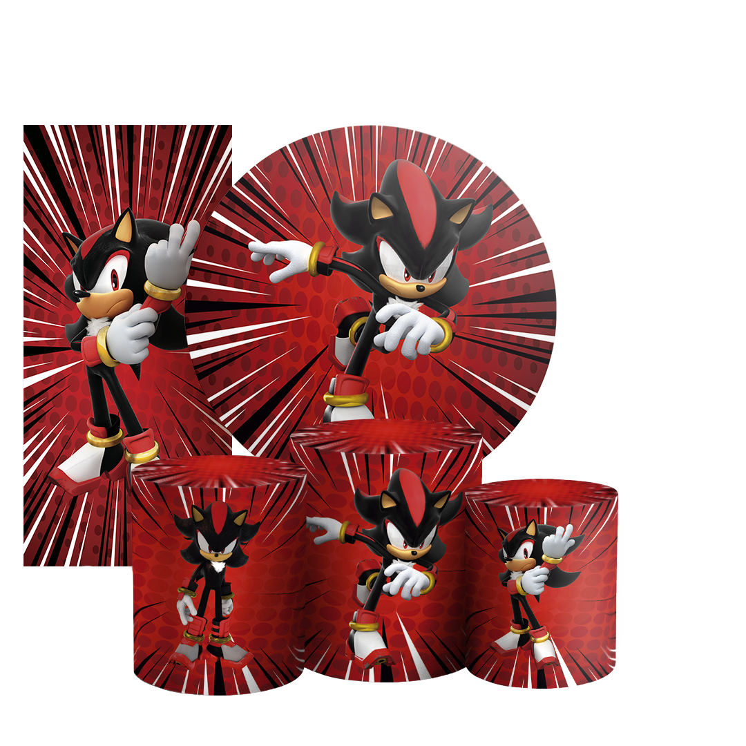 Arte Digital Painel de Festa - Sonic Shadow 803944