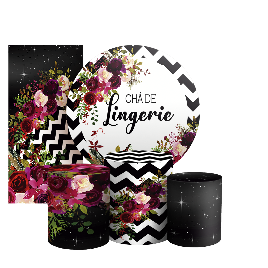 Arte Digital Painel de Festa - Cha De Lingerie 804004