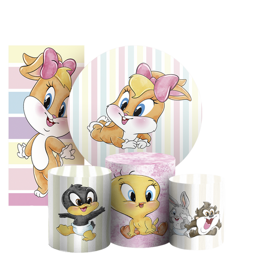 Arte Digital Painel de Festa - Looney Tunes 804020