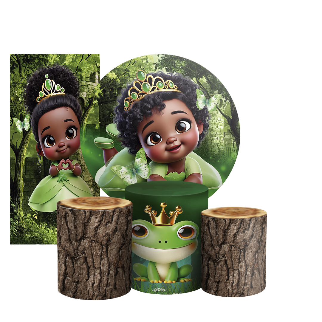 Arte Digital Painel de Festa - Princesa Tiana 804032