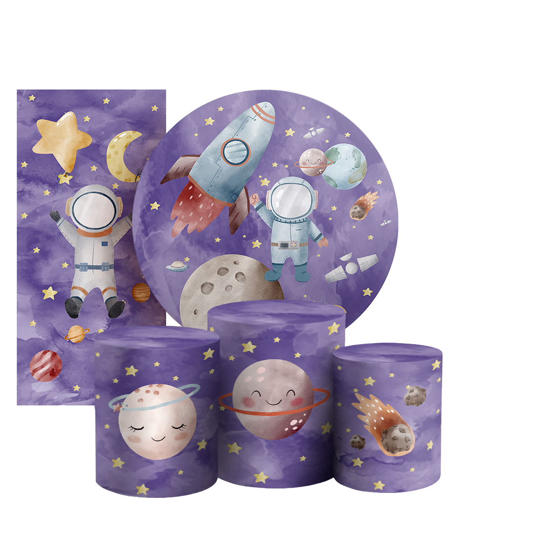 Arte Digital Painel de Festa - Astronauta 804047