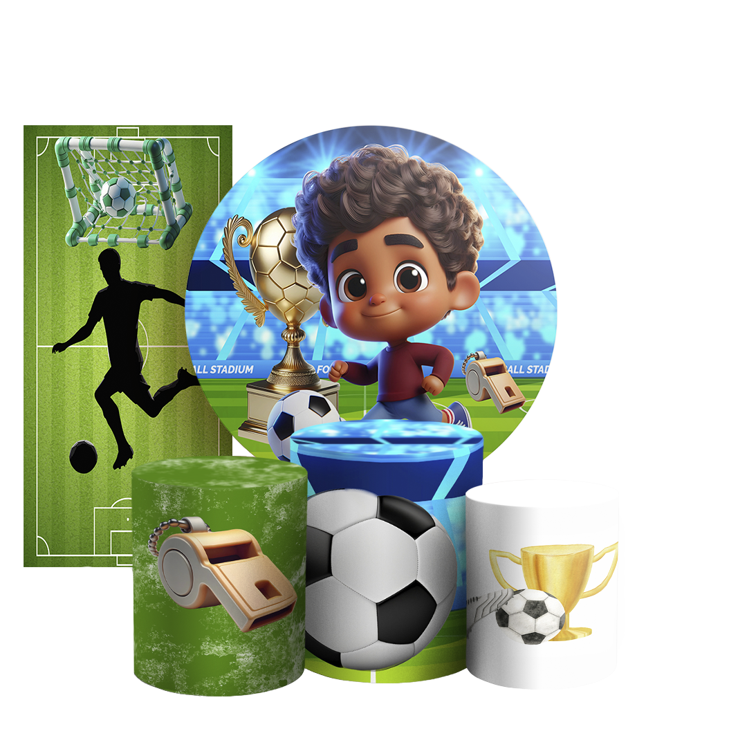 Arte Digital Painel de Festa - Futebol 804119