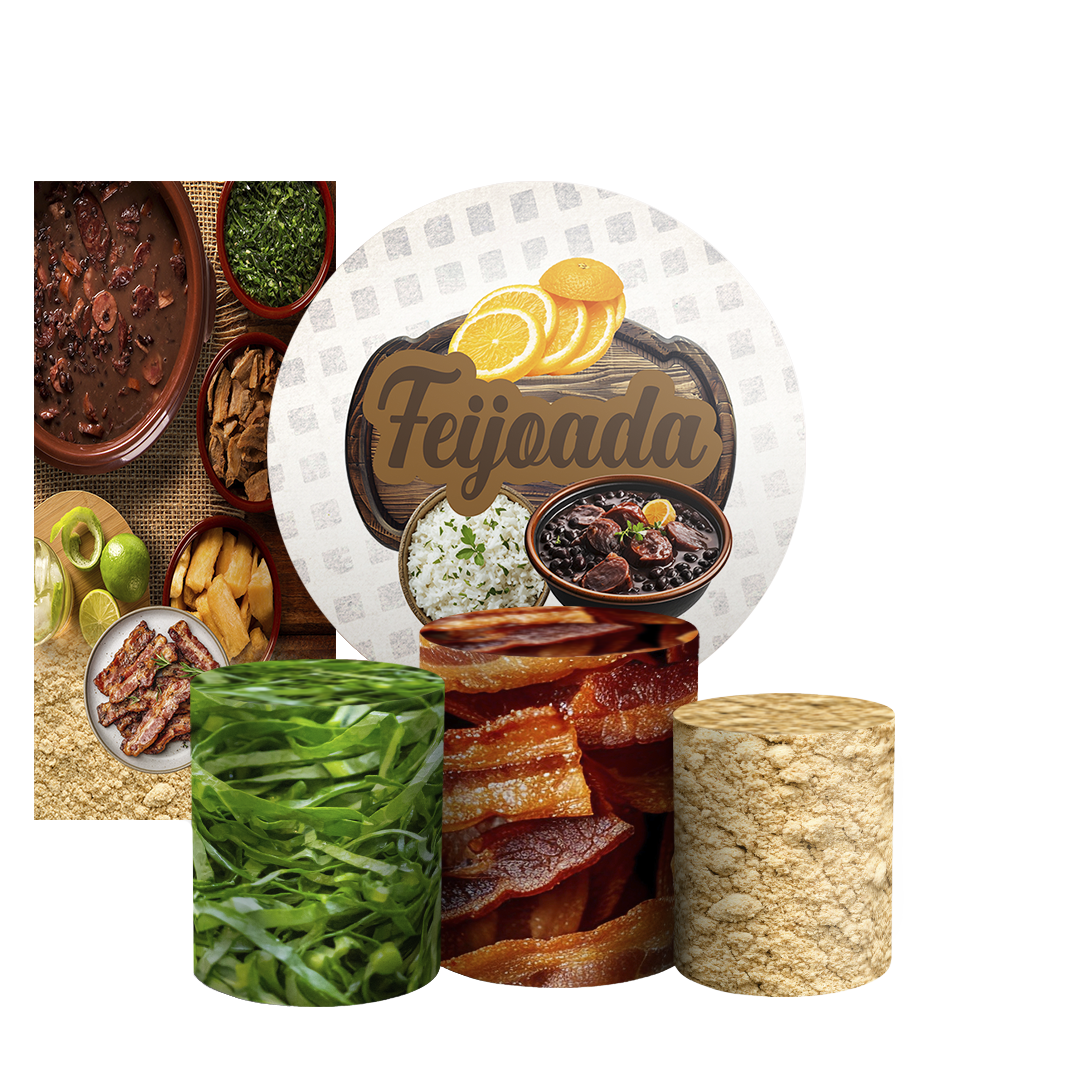 Arte Digital Painel de Festa - Feijoada 804253