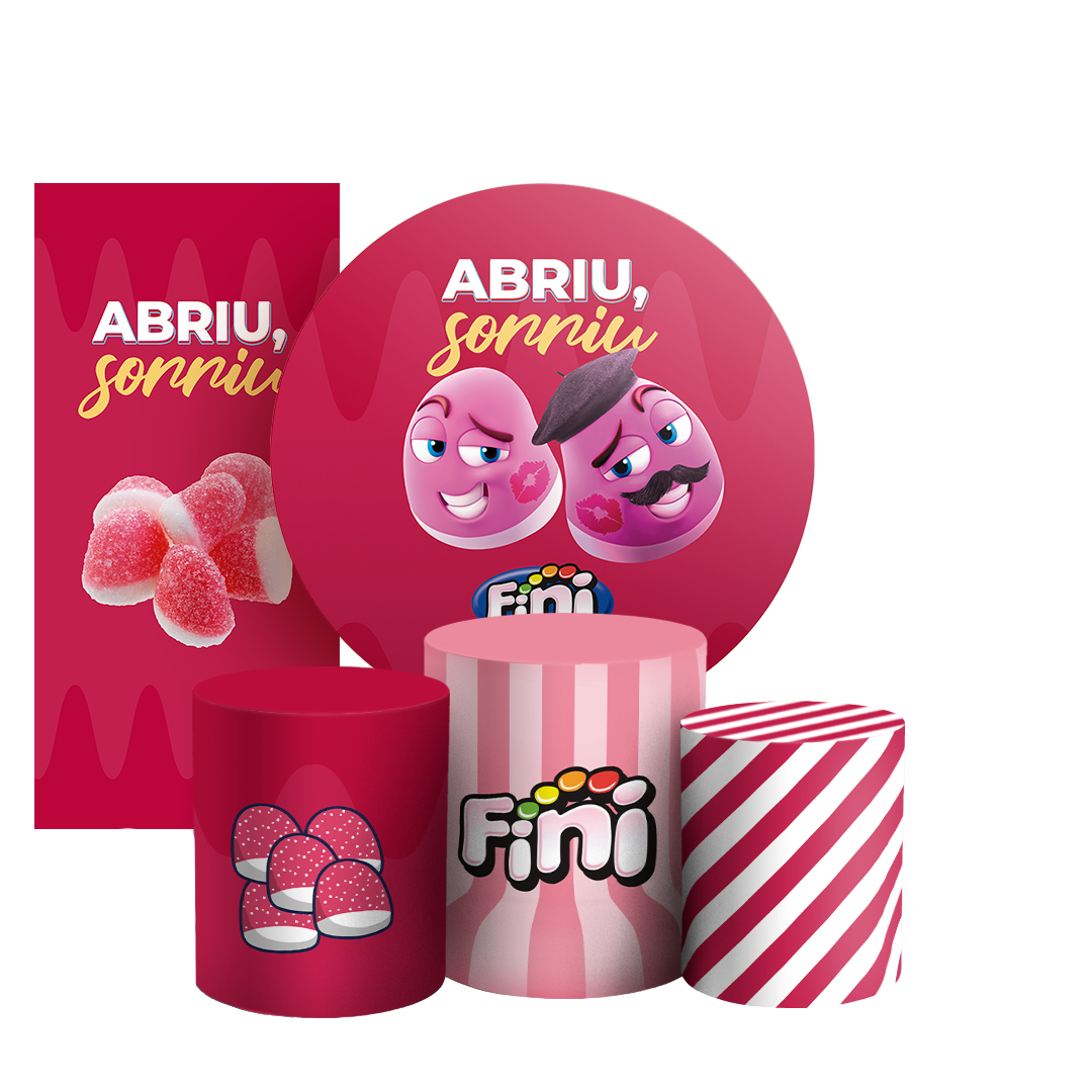 Arte Digital Painel de Festa - Doces Fini 804279
