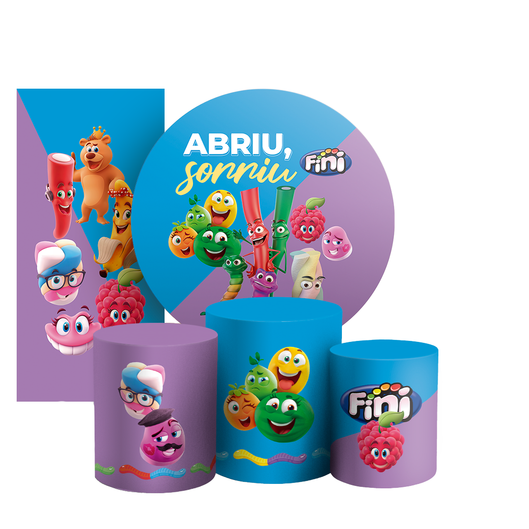 Arte Digital Painel de Festa - Doces Fini 804284