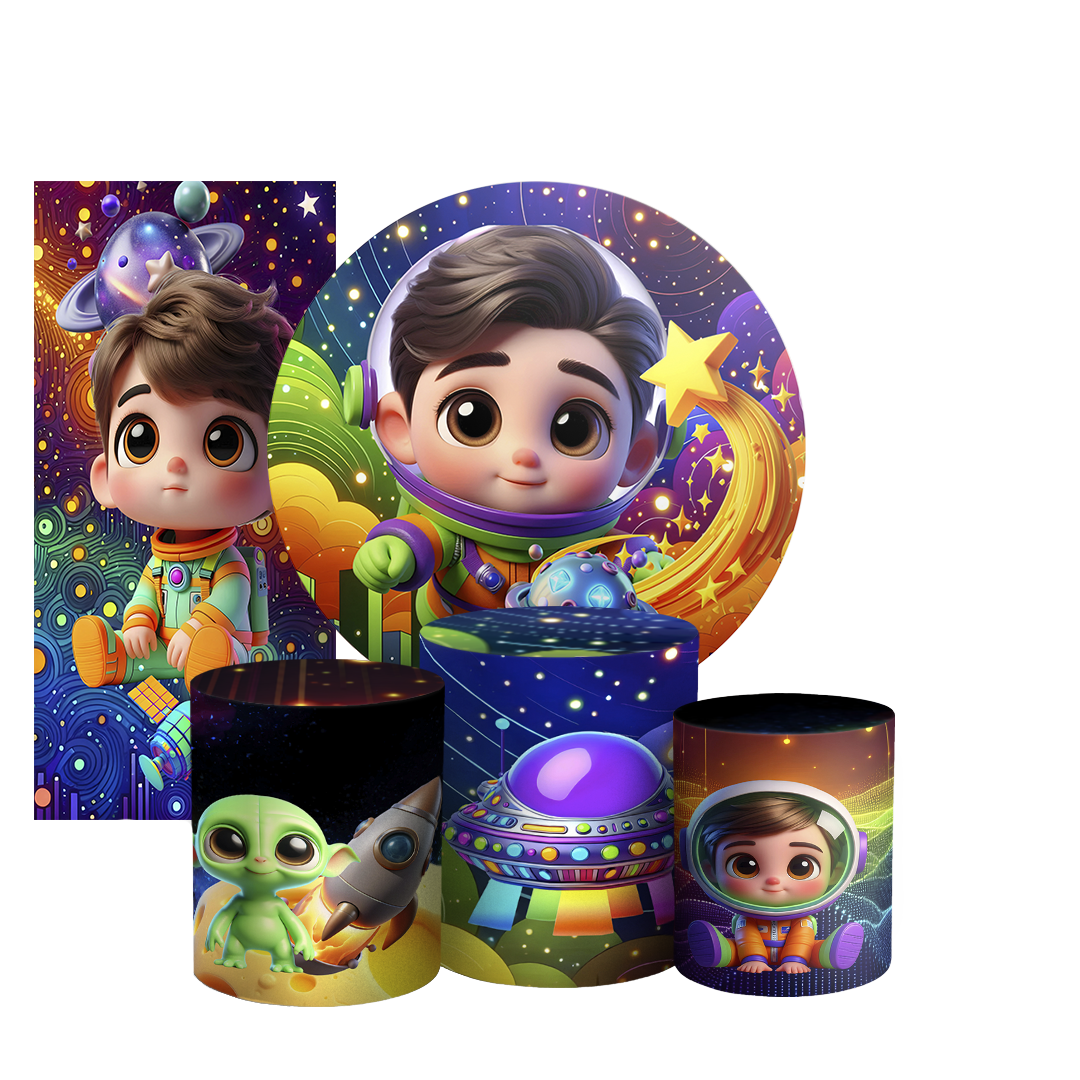 Arte Digital Painel de Festa - Astrounauta 804384