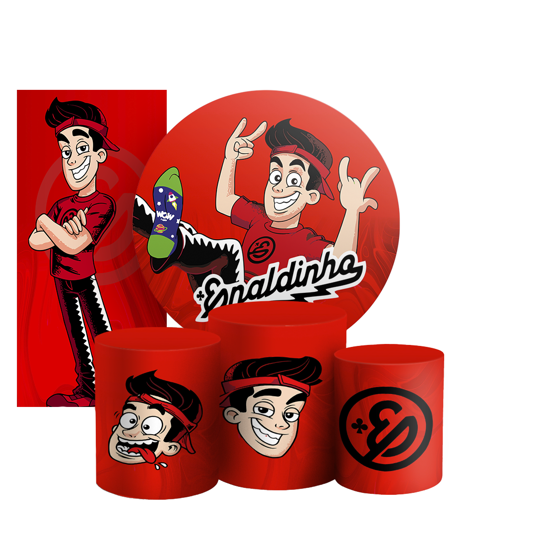 Arte Digital Painel de Festa - Enaldinho 804405