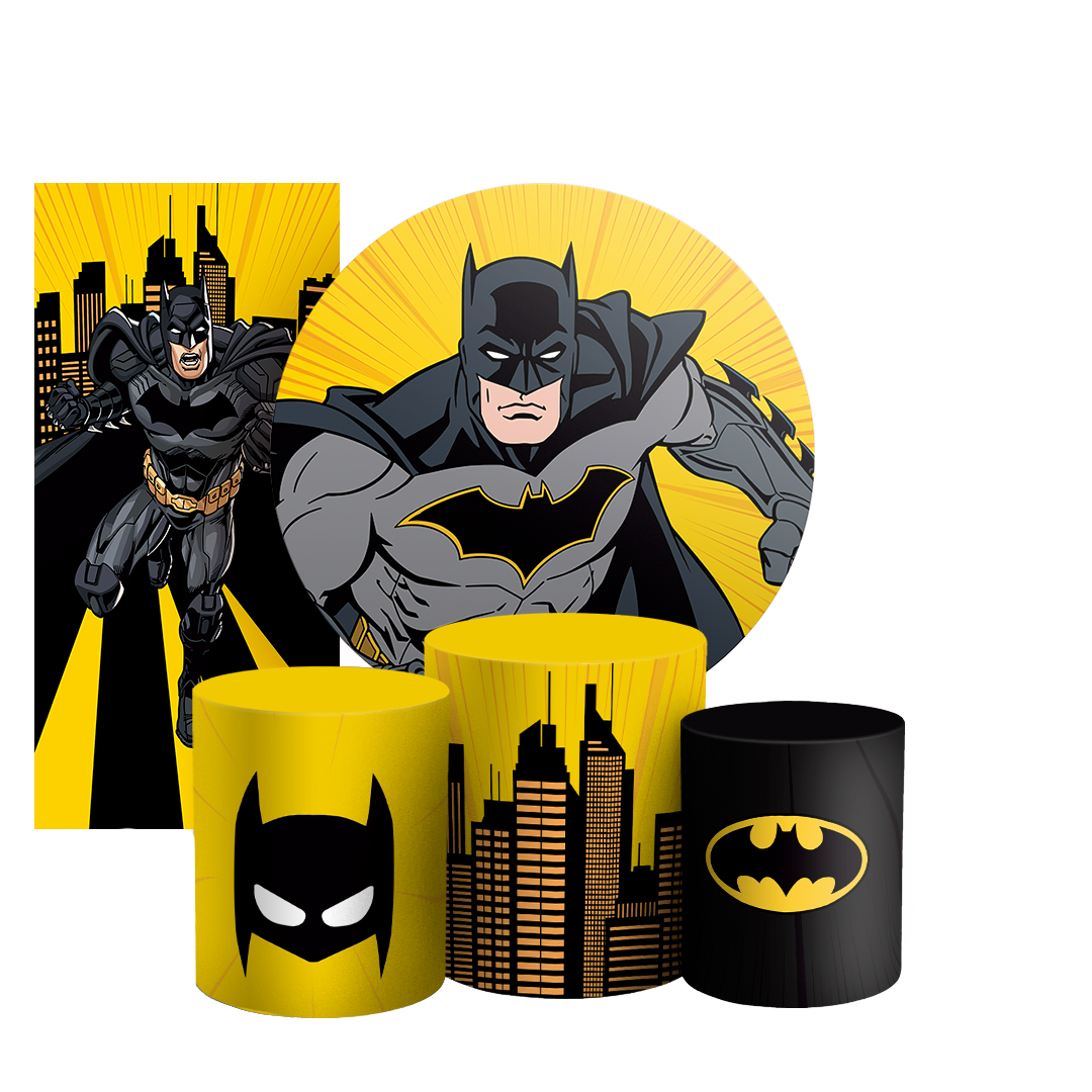 Arte Digital Painel de Festa - Batman 804428