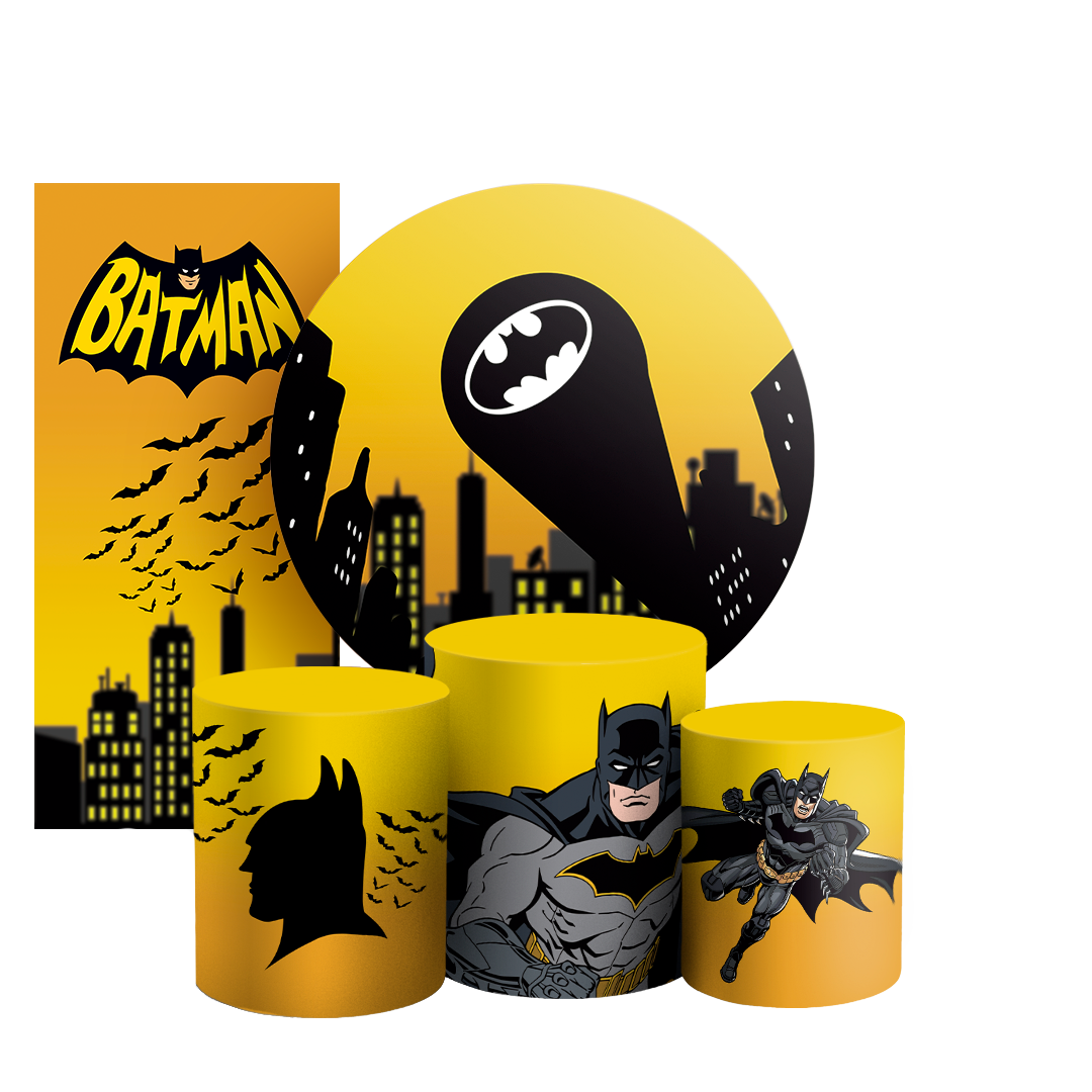 Arte Digital Painel de Festa - Batman 804429