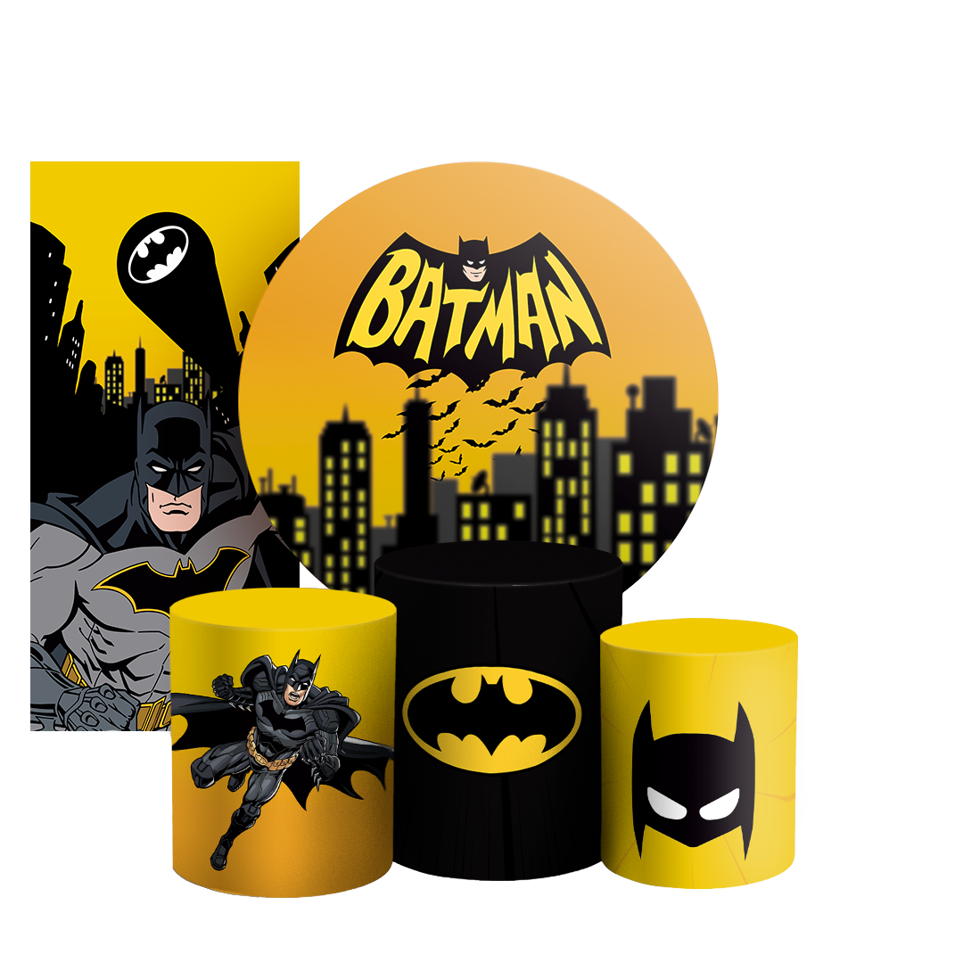 Arte Digital Painel de Festa - Batman 804430