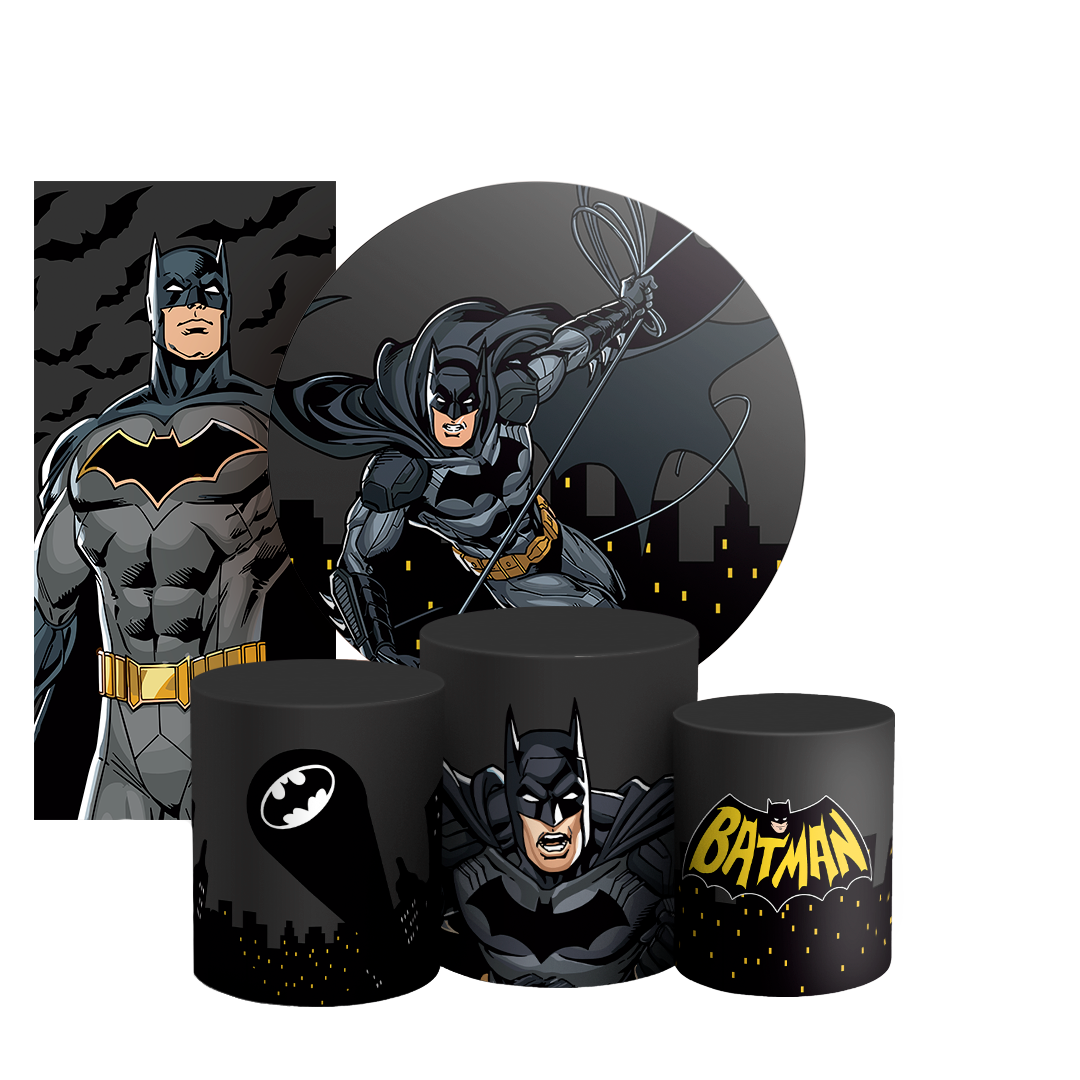 Arte Digital Painel de Festa - Batman 804431