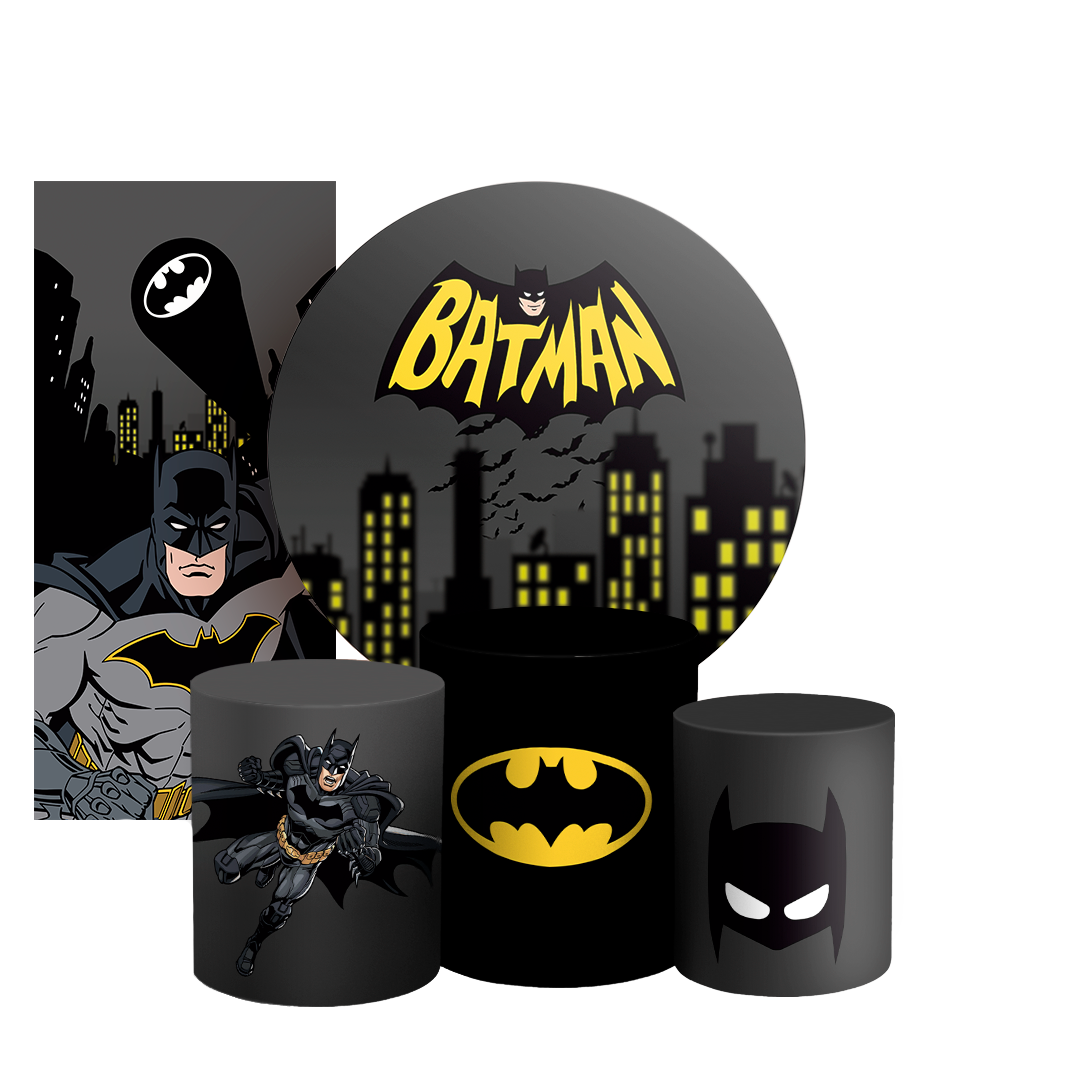 Arte Digital Painel de Festa - Batman 804435