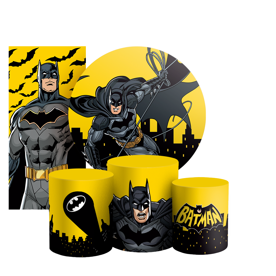 Arte Digital Painel de Festa - Batman 804436