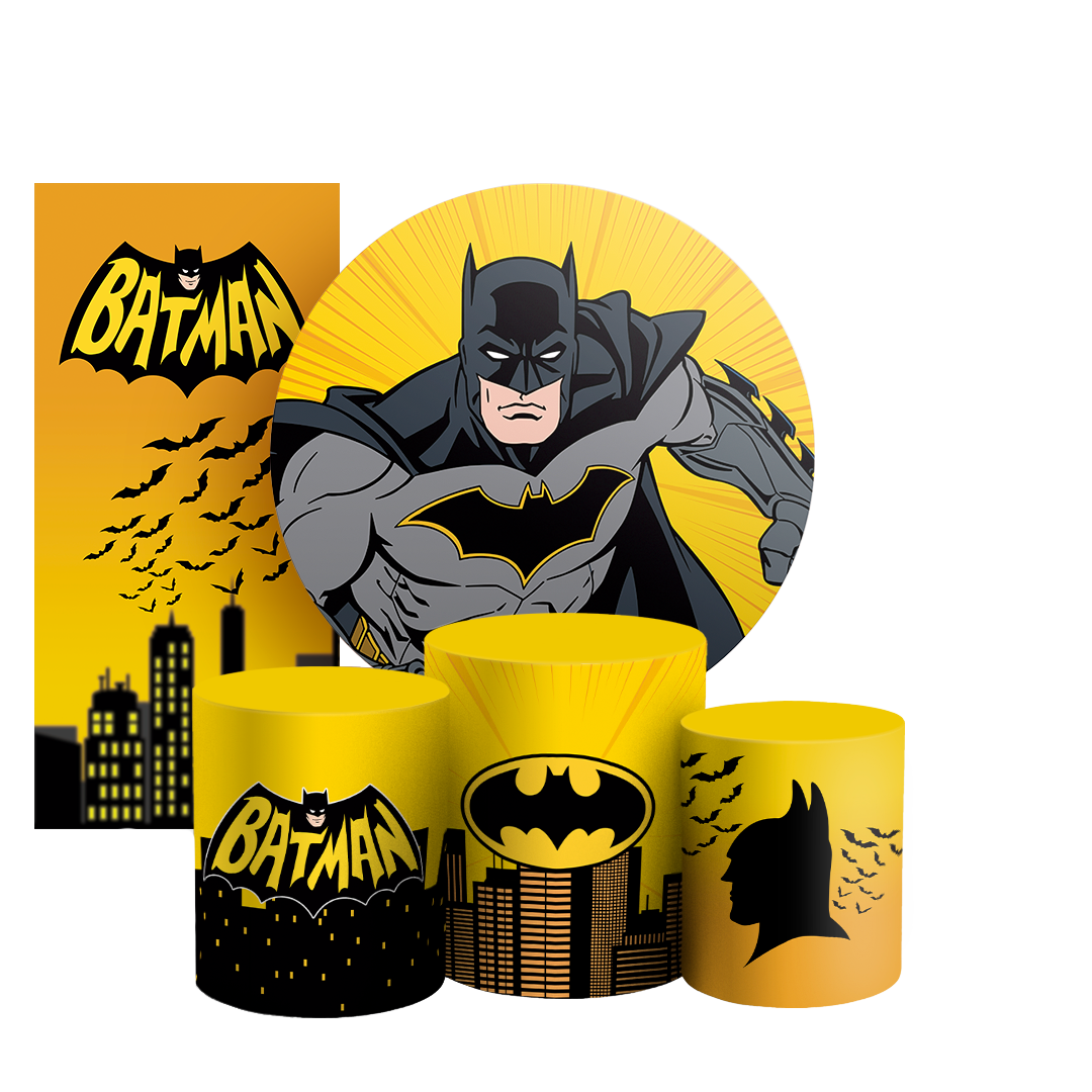 Arte Digital Painel de Festa - Batman 804437