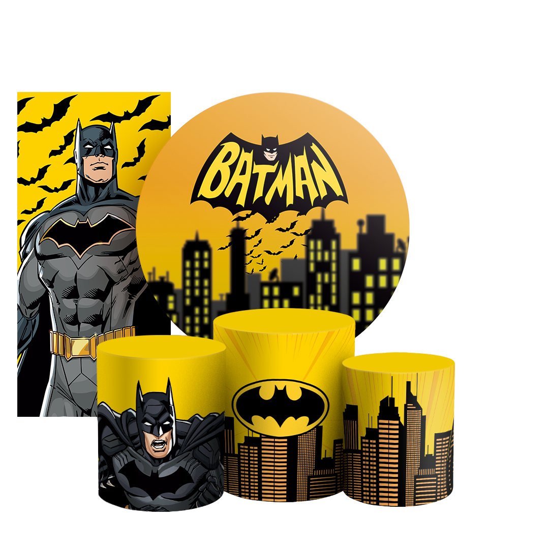 Arte Digital Painel de Festa - Batman 804439