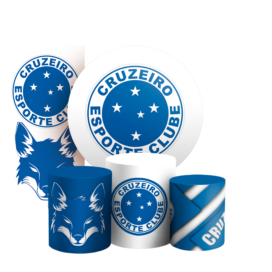 Arte Digital Painel de Festa - Time Cruzeiro 804453