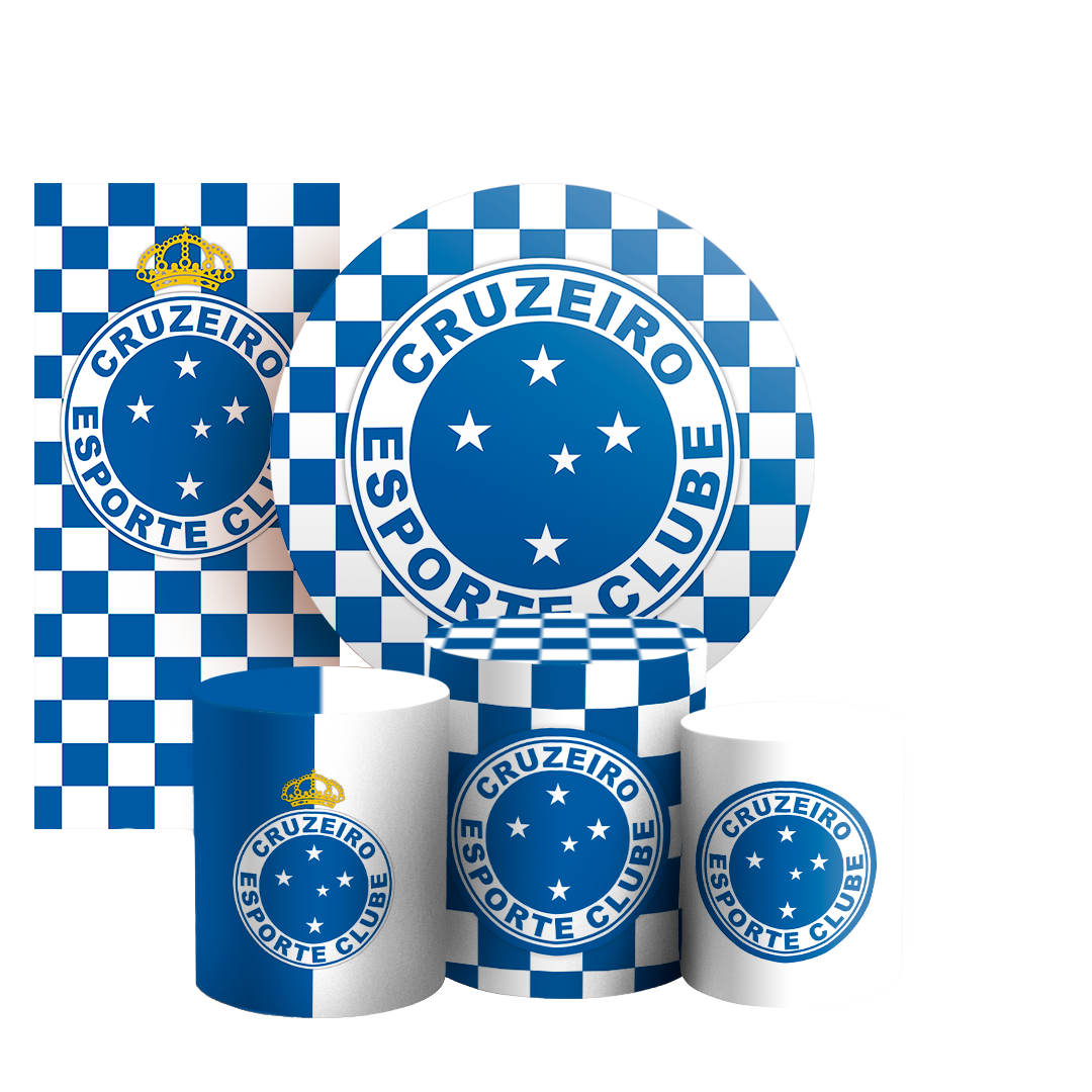 Arte Digital Painel de Festa - Time Cruzeiro 804454