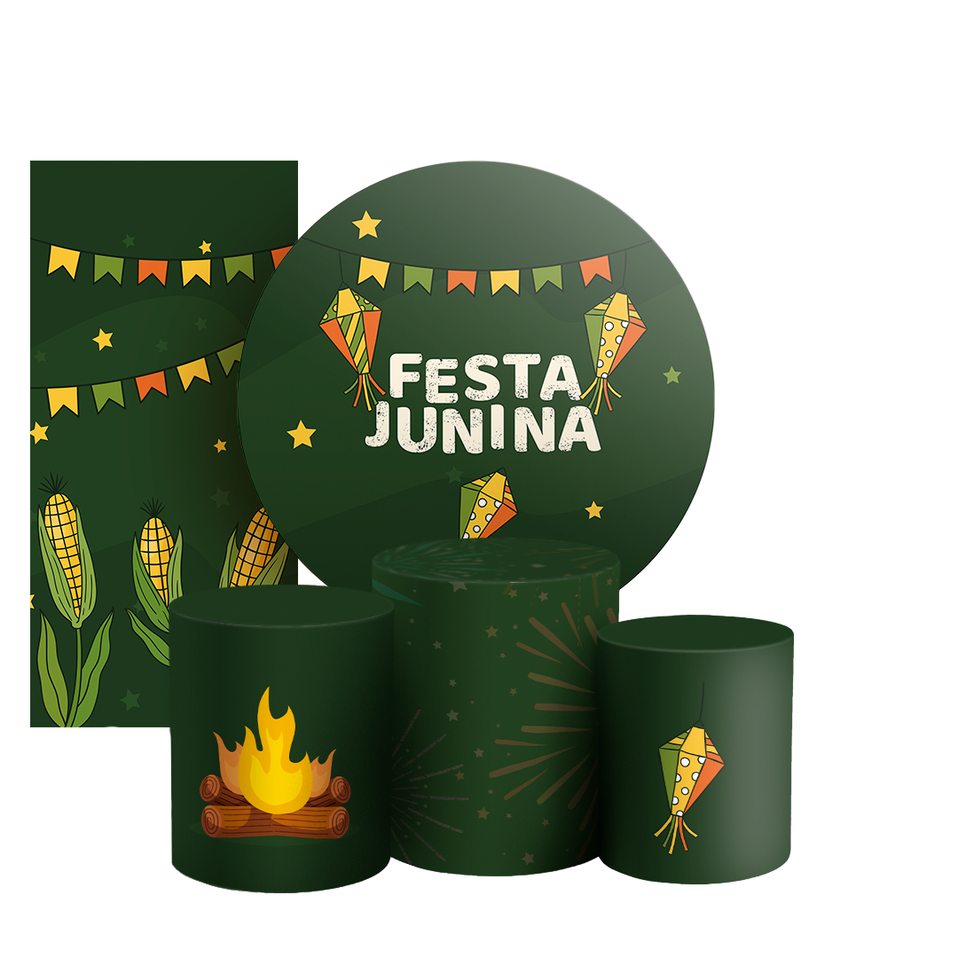 Arte Digital Painel de Festa - Festa Junina 804517