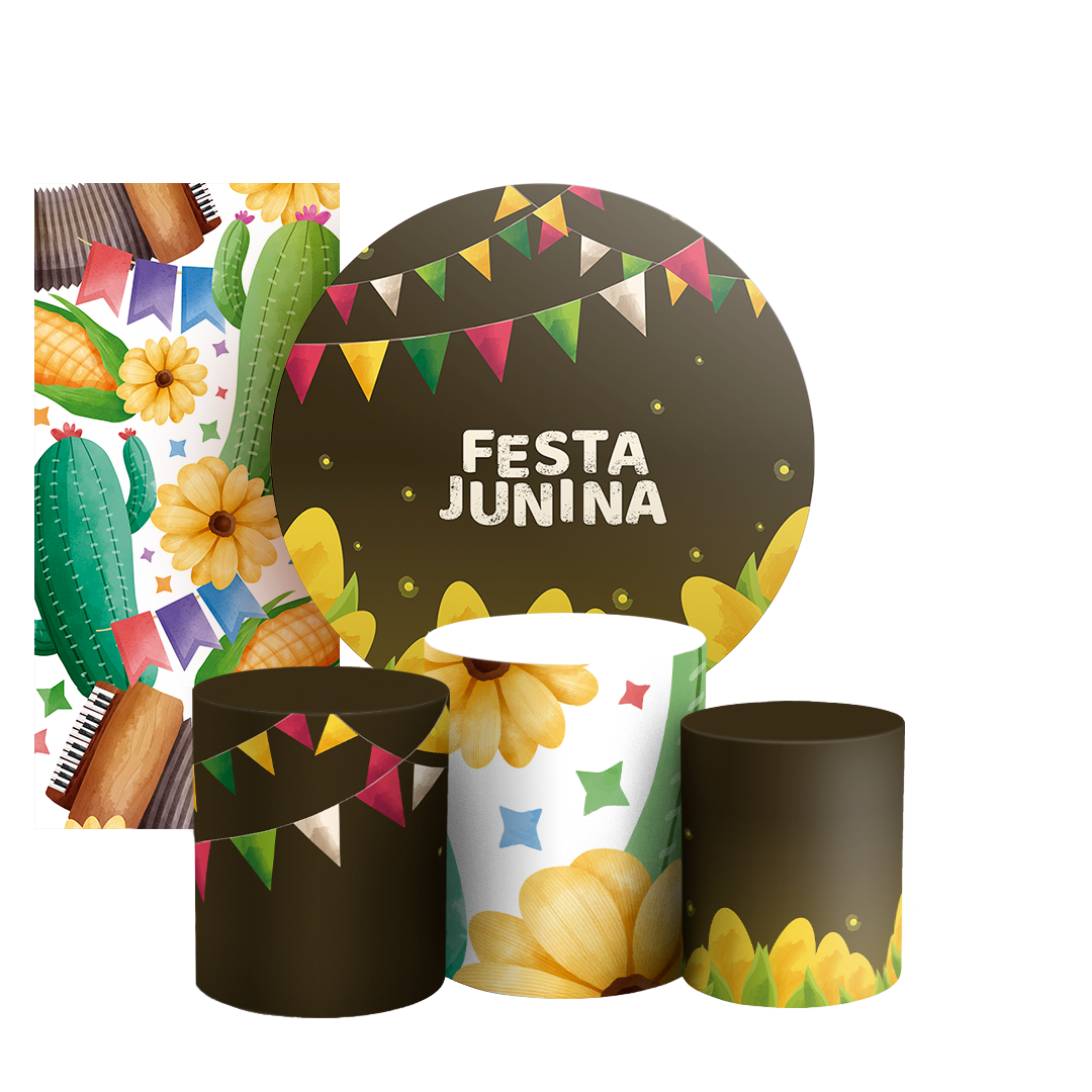 Arte Digital Painel de Festa - Festa Junina 804520