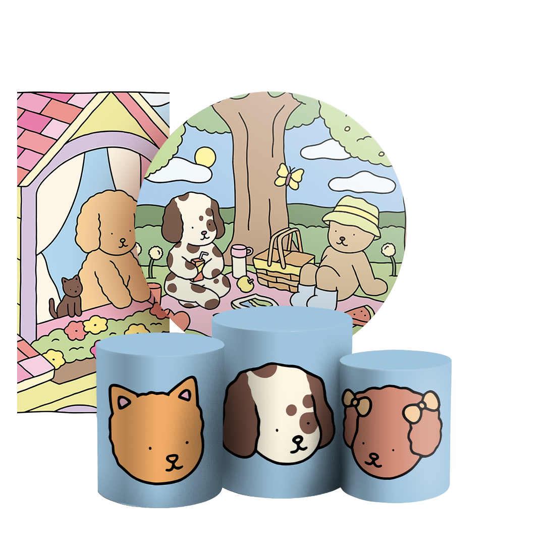 Arte Digital Painel de Festa - Bobbie Goods 804528