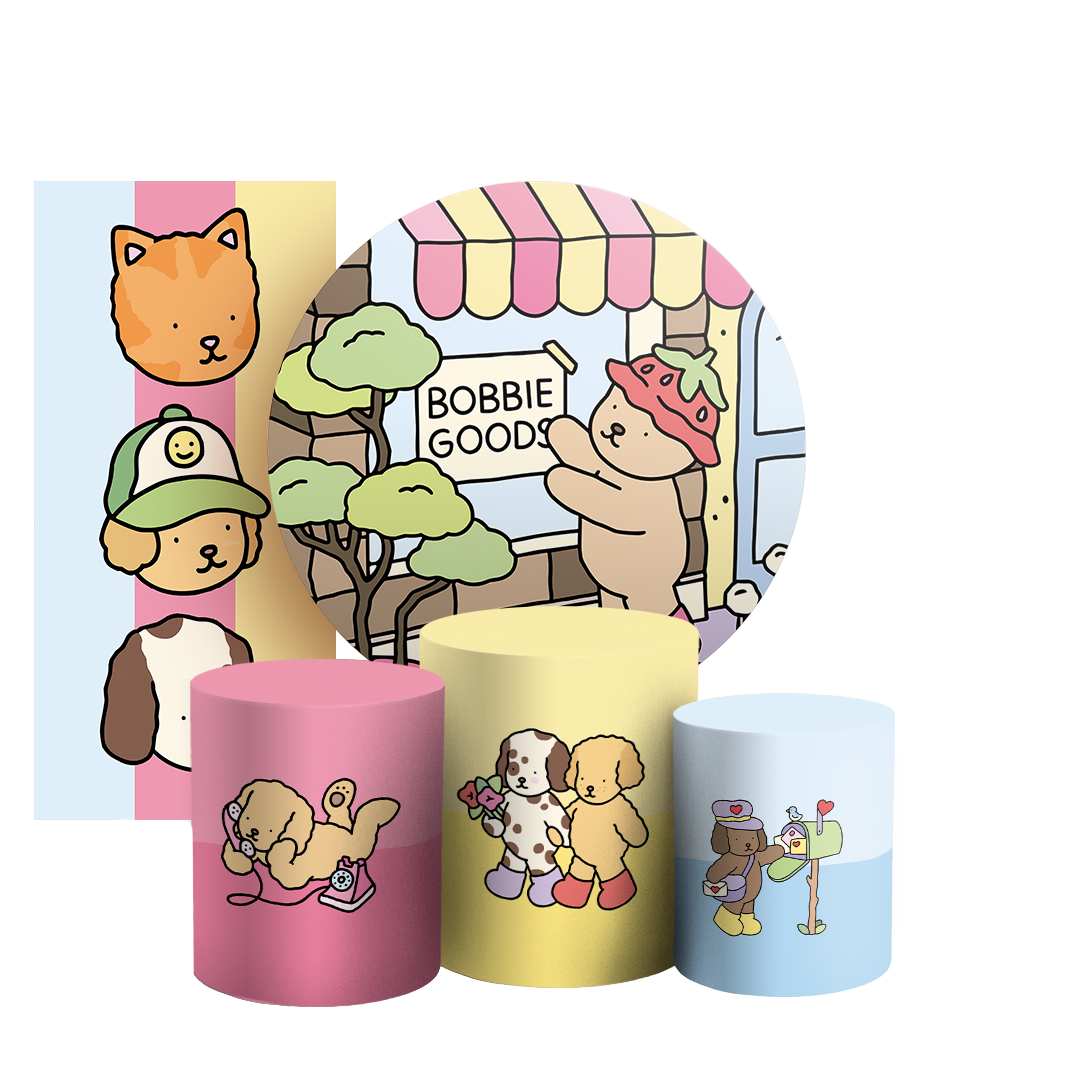 Arte Digital Painel de Festa - Bobbie Goods 804546