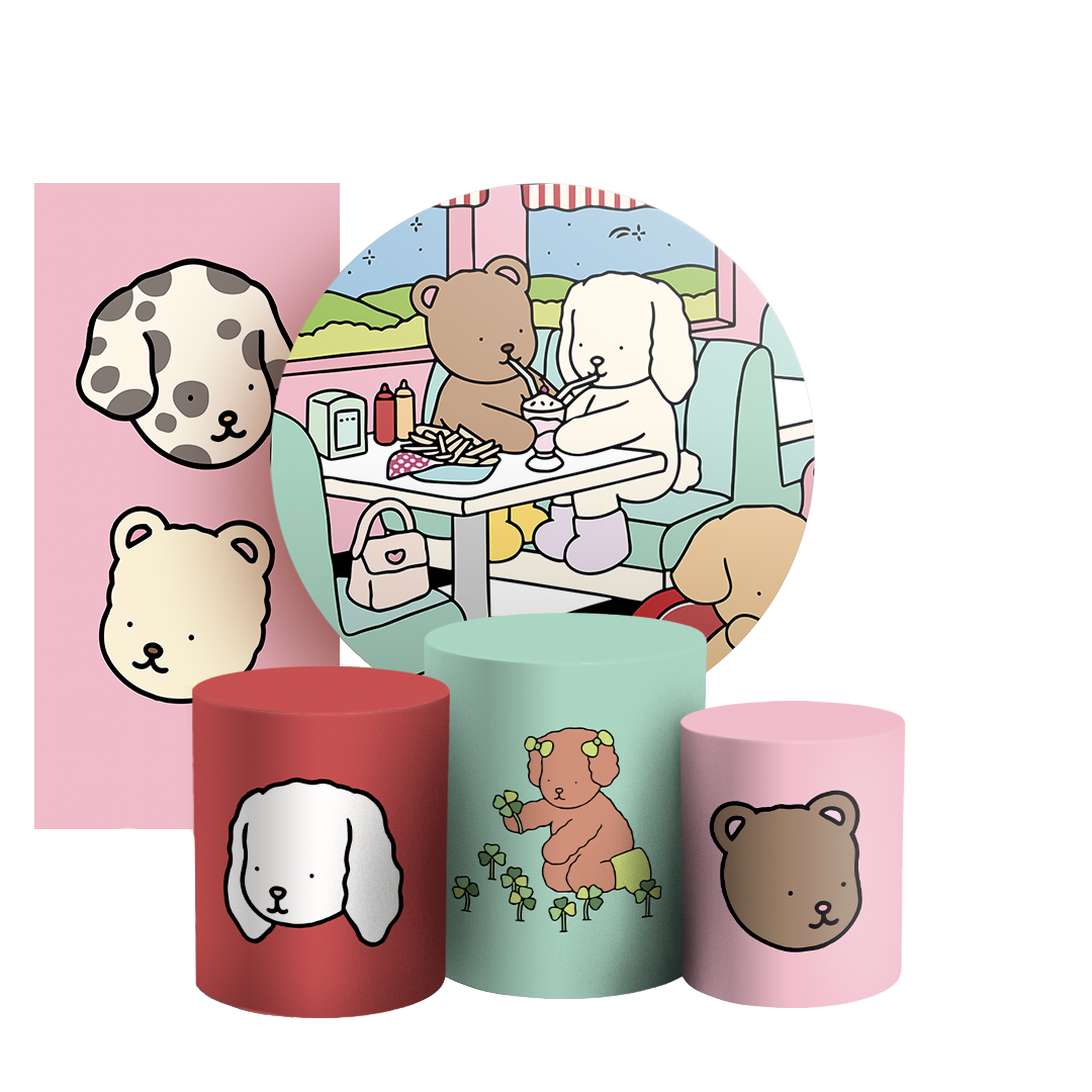 Arte Digital Painel de Festa - Bobbie Goods 804547