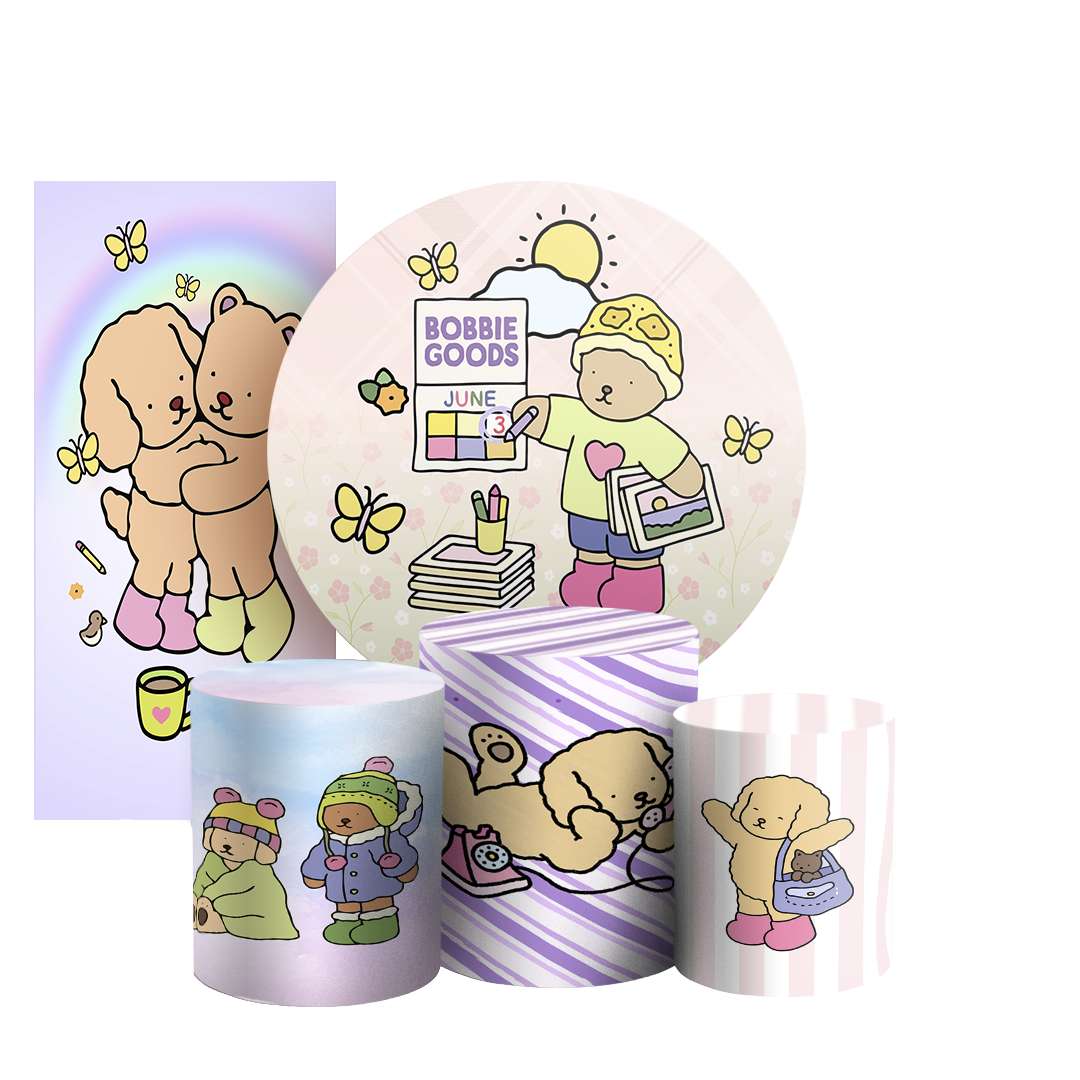 Arte Digital Painel de Festa - Bobbie Goods 804615