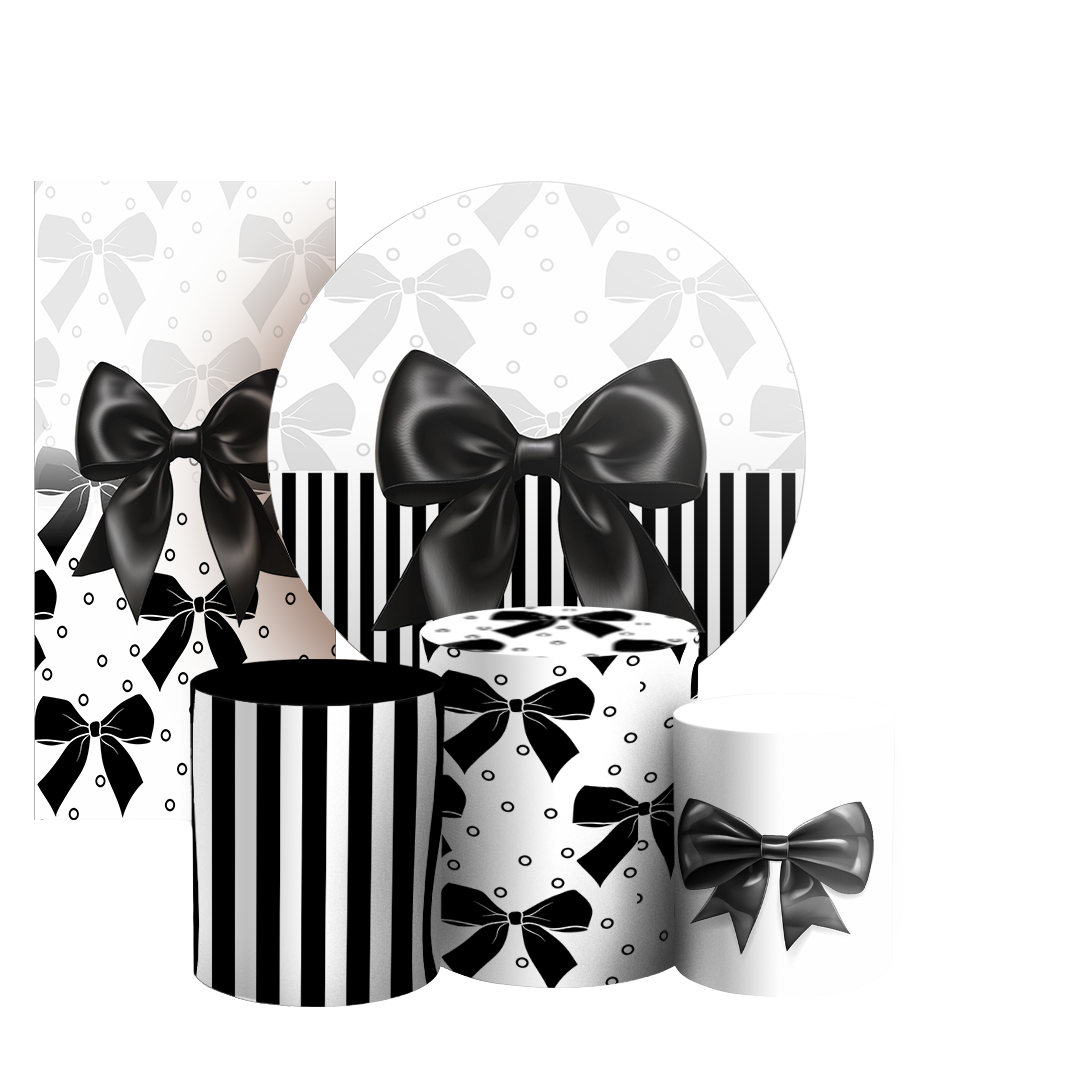 Arte Digital Painel de Festa - Laços 804642