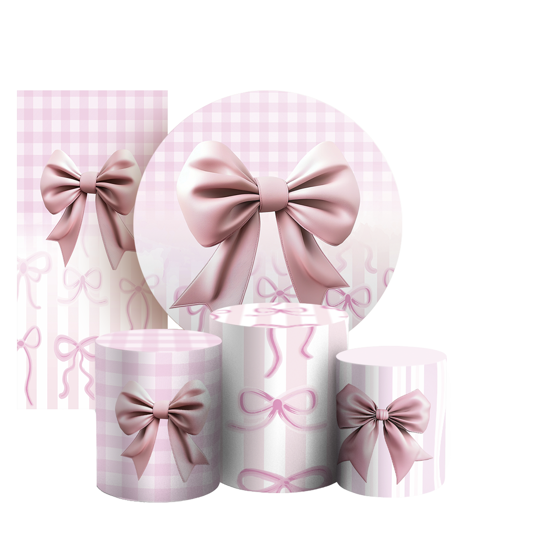 Arte Digital Painel de Festa - Laços 804646