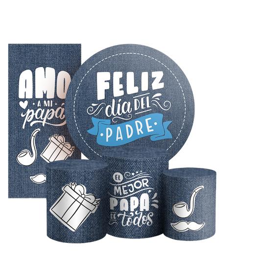 Arte Digital Painel de Festa - Dia del Padre 804675