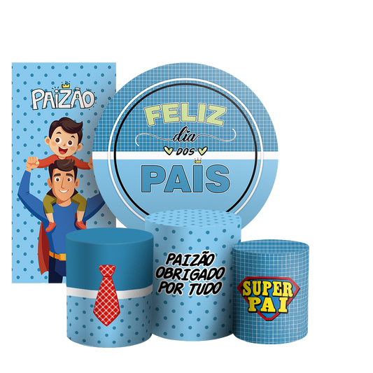 Arte Digital Painel de Festa - Dia dos Pais 804680