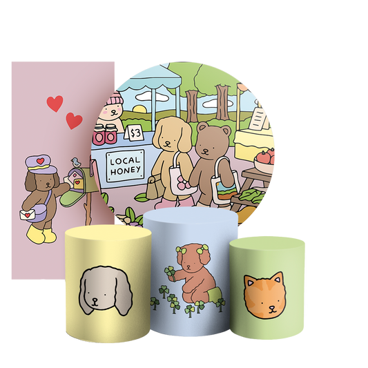 Arte Digital Painel de Festa - Bobbie Goods 804690