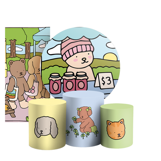 Arte Digital Painel de Festa - Bobbie Goods 804691