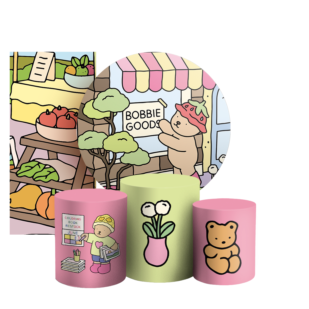 Arte Digital Painel de Festa - Bobbie Goods 804695