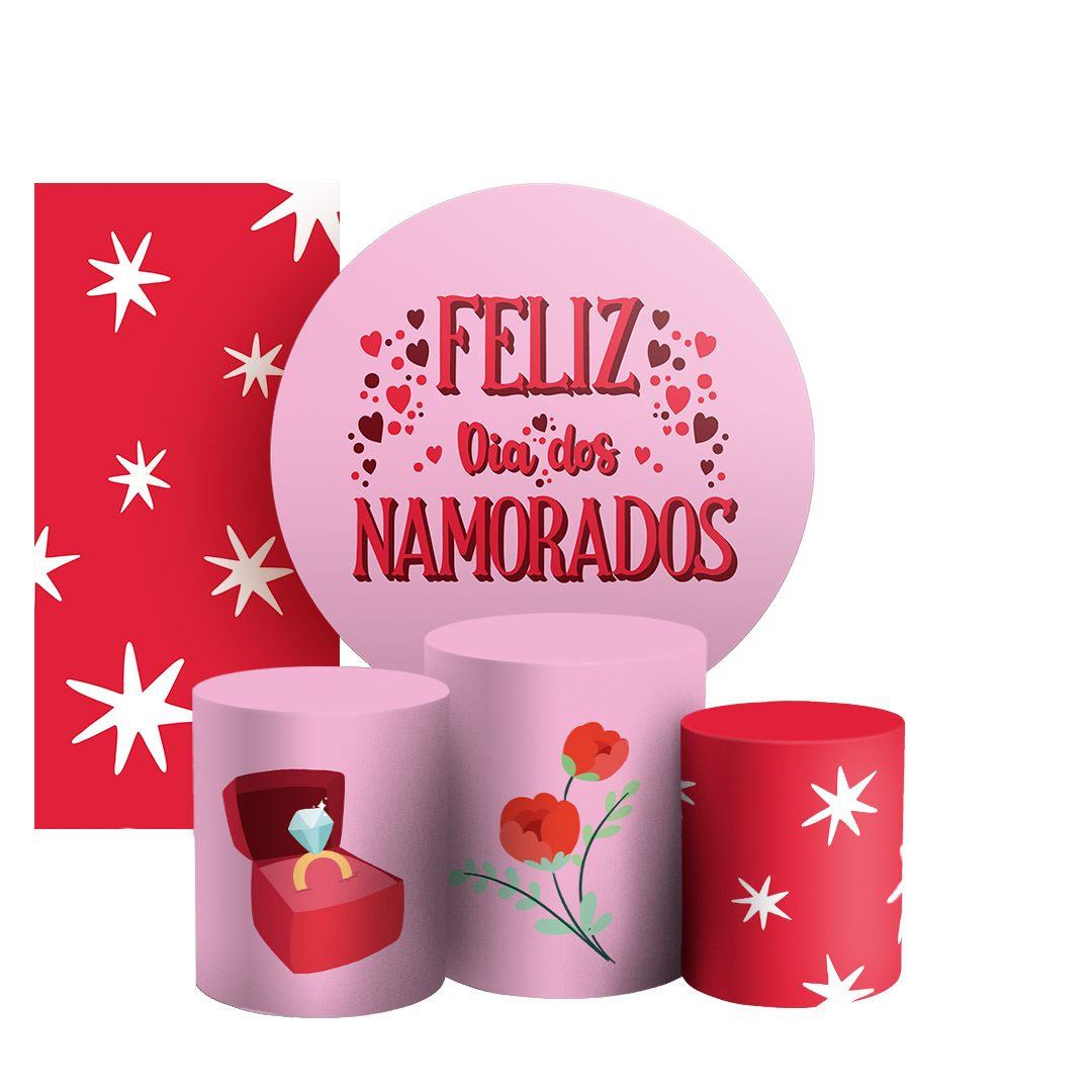 Arte Digital Painel de Festa - Namorados 804708