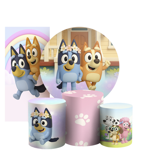 Arte Digital Painel de Festa - Bluey 804721