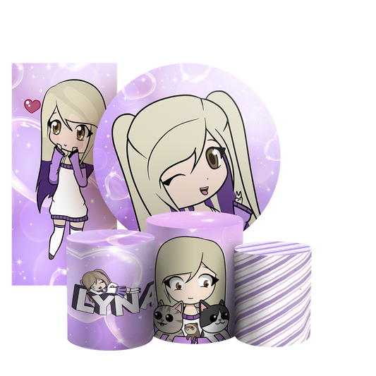 Arte Digital Painel de Festa - Lyna 804748